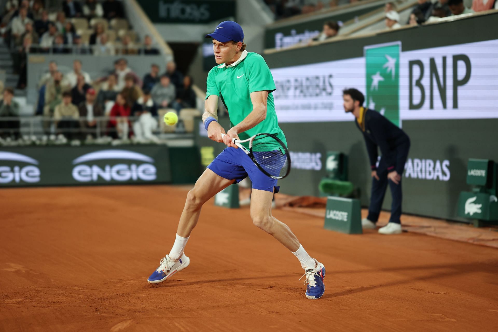 Jannik Sinner at the French Open 2025. (Photo: Getty)